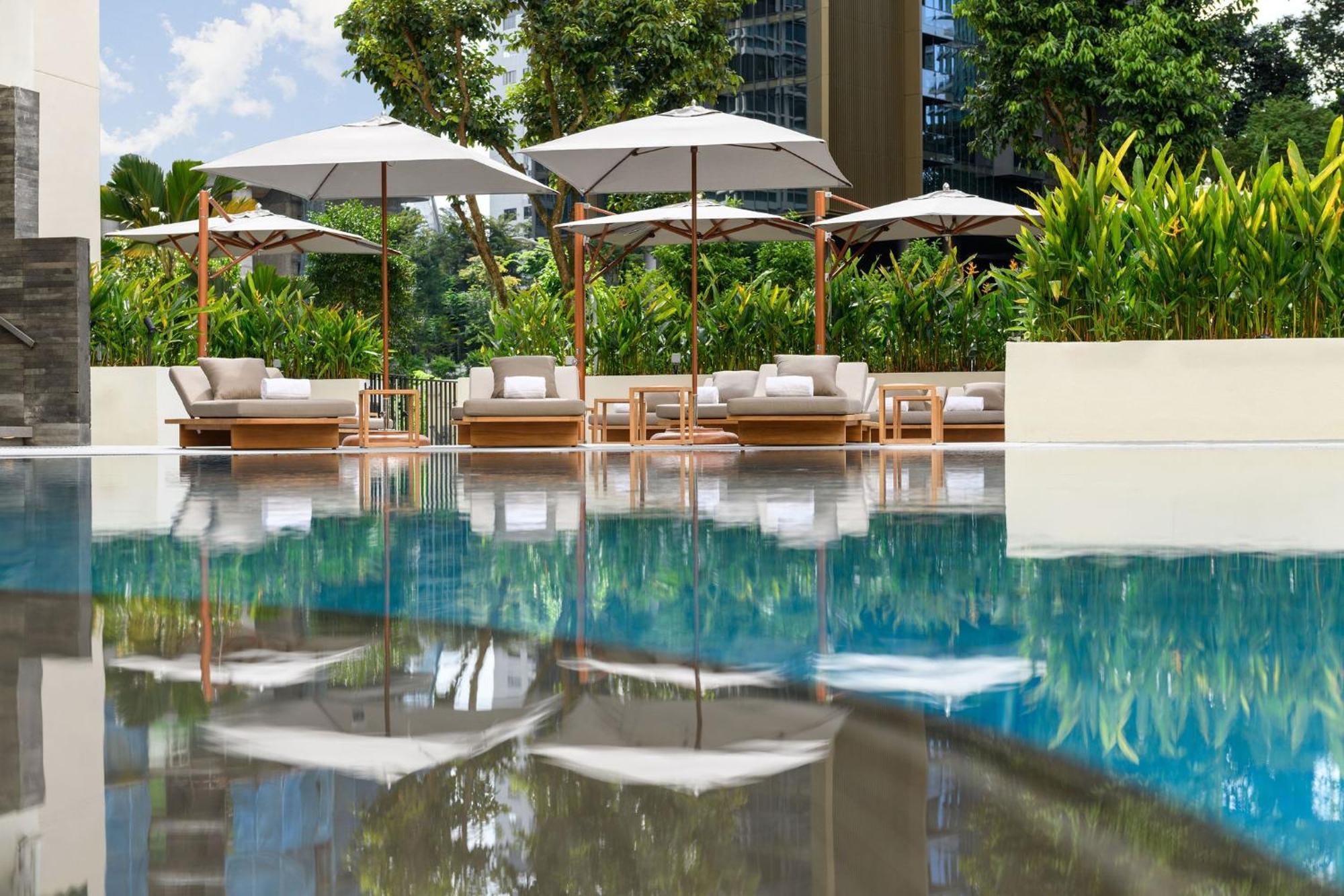 Conrad Singapore Orchard Singapura Exterior foto